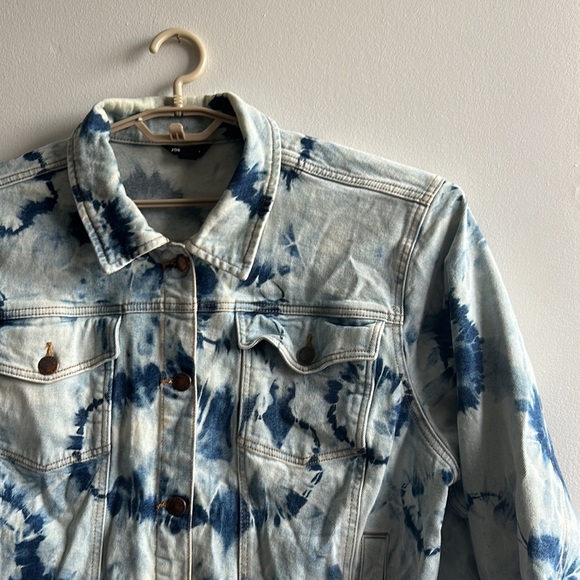 Tie Dye Denim Jacket Joe Fresh 3X - Picture 1 of 9